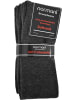 normani 6 Paar Komfortsocken mit Softrand und Frotteesohle in Anthrazit