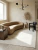 KADIMA DESIGN Läufer Abstrakt rutschhemmend pflegeleicht Wohnzimmer Schlafzimmer in Creme
