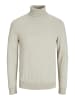 Jack & Jones Rollkragenpullover in Oatmeal