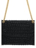 faina Women Flap Bag in Black
