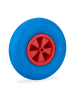 relaxdays Schubkarrenrad in Blau/ Rot - 3.50-6