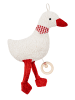 Efie Spieluhr Gans rot, Made in Germany, Größe ca. 38 cm, Melodie Schlaf Kindchen....