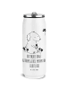 Mr. & Mrs. Panda Thermo Trinkflasche Hund Kleeblatt mit Spruch in Weiß