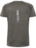 Newline T-Shirt S/S Nwlpace Melange Tee in BELUGA MELANGE