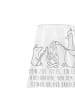 Mr. & Mrs. Panda Weinglas Pinguin Lagerfeuer mit Spruch in Transparent