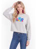 IZIA Women Sweatshirt in Grey
