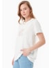 Organication T-Shirt "WOR19214" in Cremeweiß
