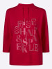 Sieh an! Sweatshirt in rot