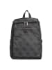 Guess Berta U-Zip - Rucksack (coal logo) in coal logo