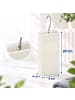relaxdays 4 x Luftbefeuchter Heizung in Creme - 400ml