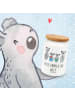 Mr. & Mrs. Panda Snackdose Koala Familie zwei mit Spruch in Weiß