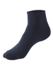 Bench Kurzsocken in 2x marine, 2x grau meliert, 2x royalblau