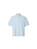 Selected Halbarmhemd in Cashmere Blue