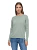 Betty Barclay Strickpullover mit Tunnelzug in Grey Green Melange