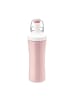 koziol PLOPP TO GO - Trinkflasche 425ml in organic pink-cotton white