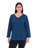 Ulla Popken Shirt in dunkelblau