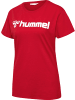 Hummel Sportshirt "Hmlgo 2.0 Logo T-Shirt S/S Woman" in Rot
