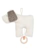 Efie Spieluhr Hund, GOTS, Made in Germany, ca. 22 cm, Melodie: Schlaf Kindchen