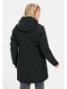 Camel Active Funktionsmantel mit Kapuze in Schwarz
