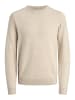 Jack & Jones Strickpullover in Silver Lining