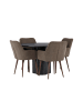 ebuy24 Braun 110 x 110 cm