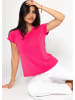 SASSYCLASSY T-Shirt mit Raglannaht in Pink
