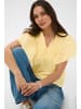 Kaffe Kurzarm-Bluse KAkarli Regular fit in Sunlight
