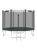 SONGMICS Gartentrampolin Saul in Grün -(H)270 x Ø366 cm
