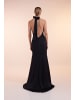 Unique Kleid Sexy Back Dress in Black