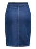 ONLY Jeansrock in Dark Blue Denim