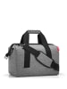 Reisenthel travelling allrounder M - Reisetasche 40 cm (twist maroon) in twist silver