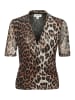 Soaked in Luxury Langarm-Bluse SLAldora Feminine Form in Leopard Pattern