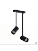 Licht-Erlebnisse Deckenlampe (B)7 x (L)10 x (H)36 cm in Schwarz