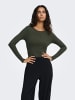 JDY Top in Black Olive