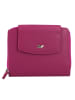 Braun Büffel Joy Geldbörse RFID Schutz Leder 12 cm in purple plum