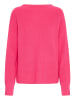 ICHI Rollkragenpullover in Rosa