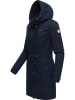 ragwear Winterjacke Aurorie Crystal Organic in Navy