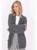 usha WHITE LABEL Damen Cardigan in Anthrazit Melange