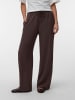 Vero Moda Hose mit weitem Beinschnitt in Chocolate Brown