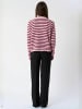 TeeShoppen Rock Amara in Pink- Burgundy
