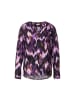 Street One Langarmbluse in deep pure lilac