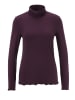 Aniston CASUAL Rollkragenshirt in bordeaux