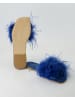 Zahira Pantoletten in Blau