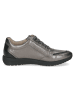 Caprice Schnürschuhe in dk grey metallic