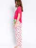 P.J. Salvage Pyjamahose Playful Prints in Rosa