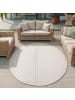 Teppich Boss In- & Outdoor Teppich Nova 1204, rund - Creme