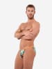 HOM Minislip Tanga Briefs Funky Style in orange print