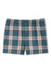 Schiesser Web-Boxershorts 2er Pack in Dunkelblau/Hellblau