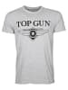 TOP GUN T-Shirt Cloudy TG20191006 in grey