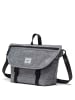 Herschel Cove Messenger - Umhängetasche S 24.5 cm (grid-black) in raven crosshatch